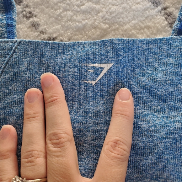 SOLD***Gymshark Blueberry Marl Seamless - Picture 9 of 9